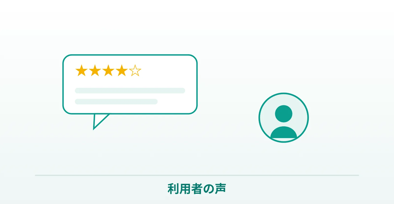 リベルサス利用者の口コミを表したイラスト